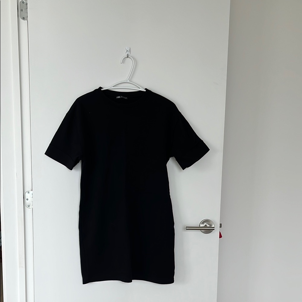 Zara Black Midi Dress
